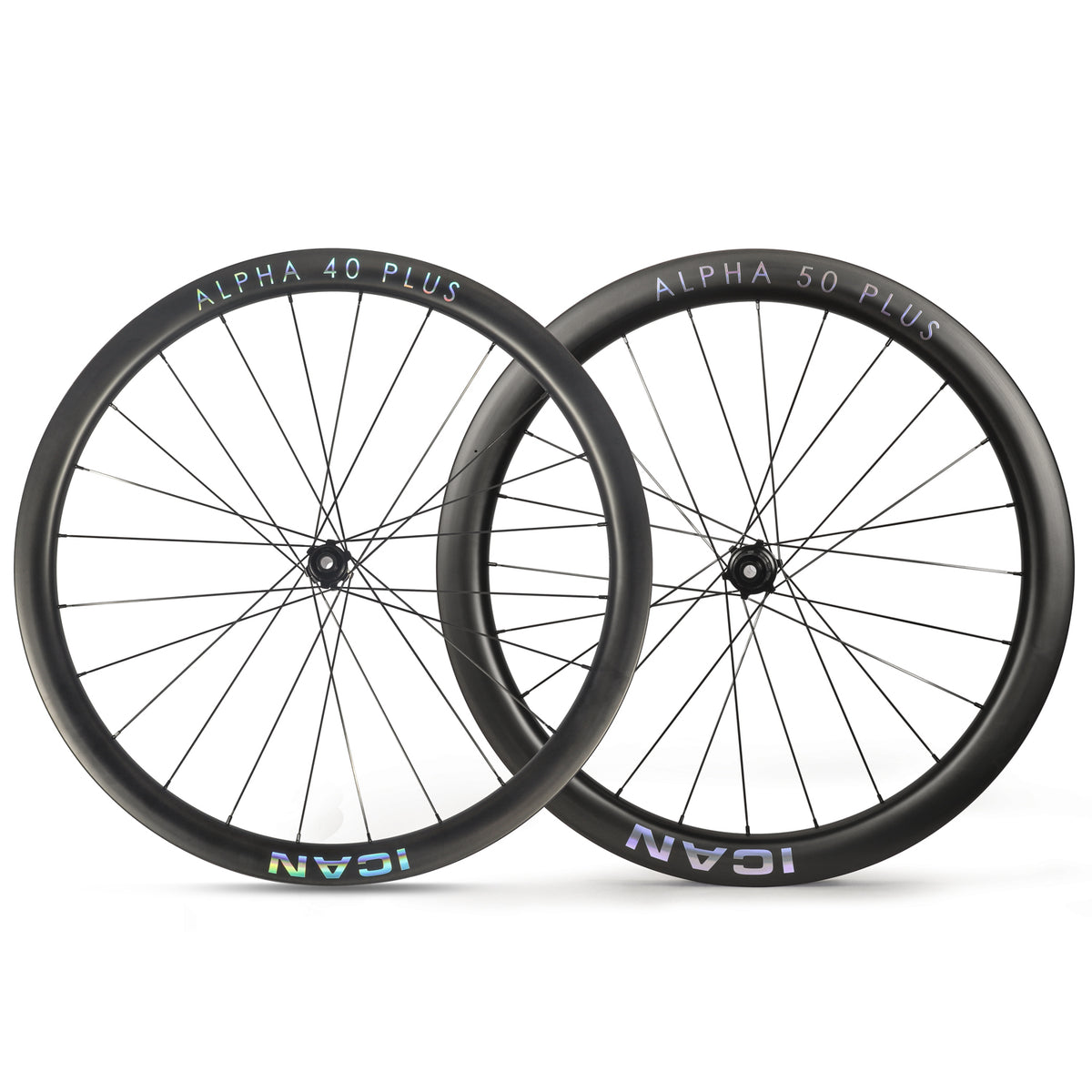 ICAN Alpha Plus disc mullet wheels