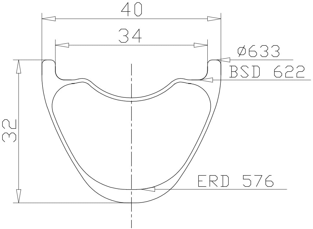 عجلات Mullet مقاس 29er 40mm/27.5er 40mm